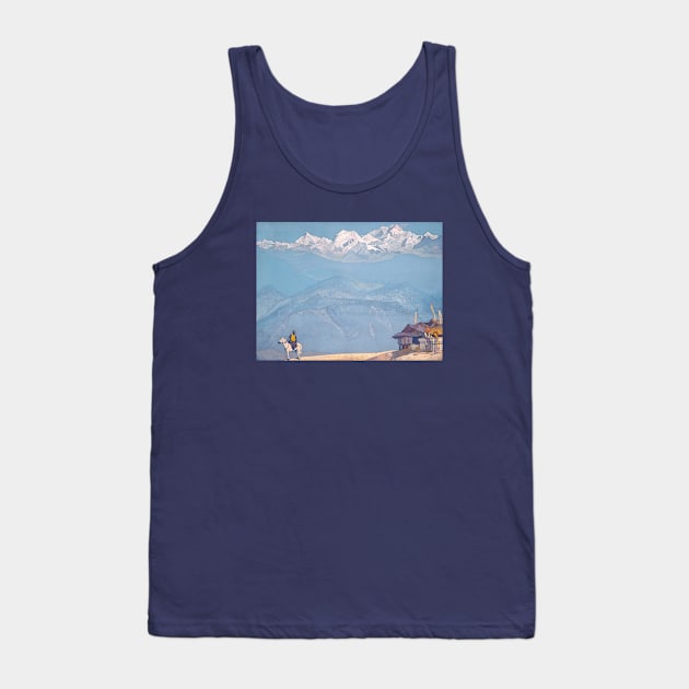 Nicholas Roerich's Painting Remember Tank Top by Star Scrunch